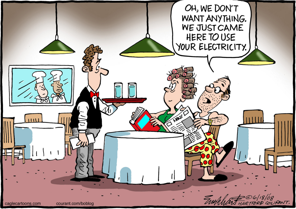Restaurant Business Down COLOR