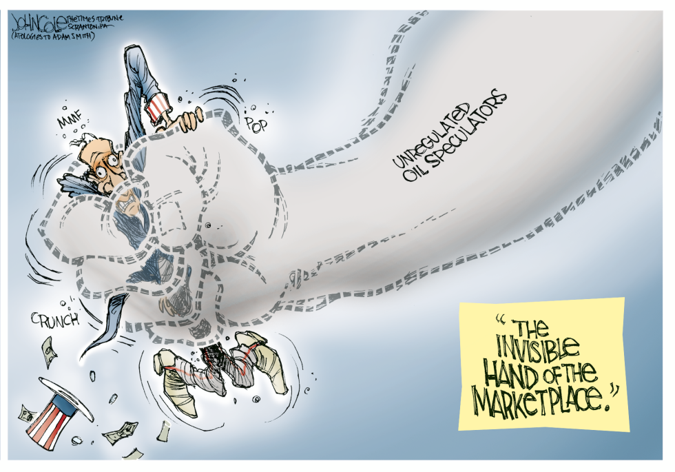 Invisible hand of the marketplace