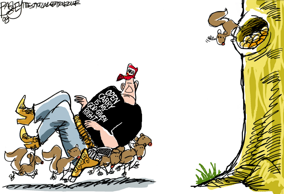  OPEN CARRY GUN LAWS  by Pat Bagley