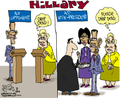 HILLARY AS VP  by Gary McCoy