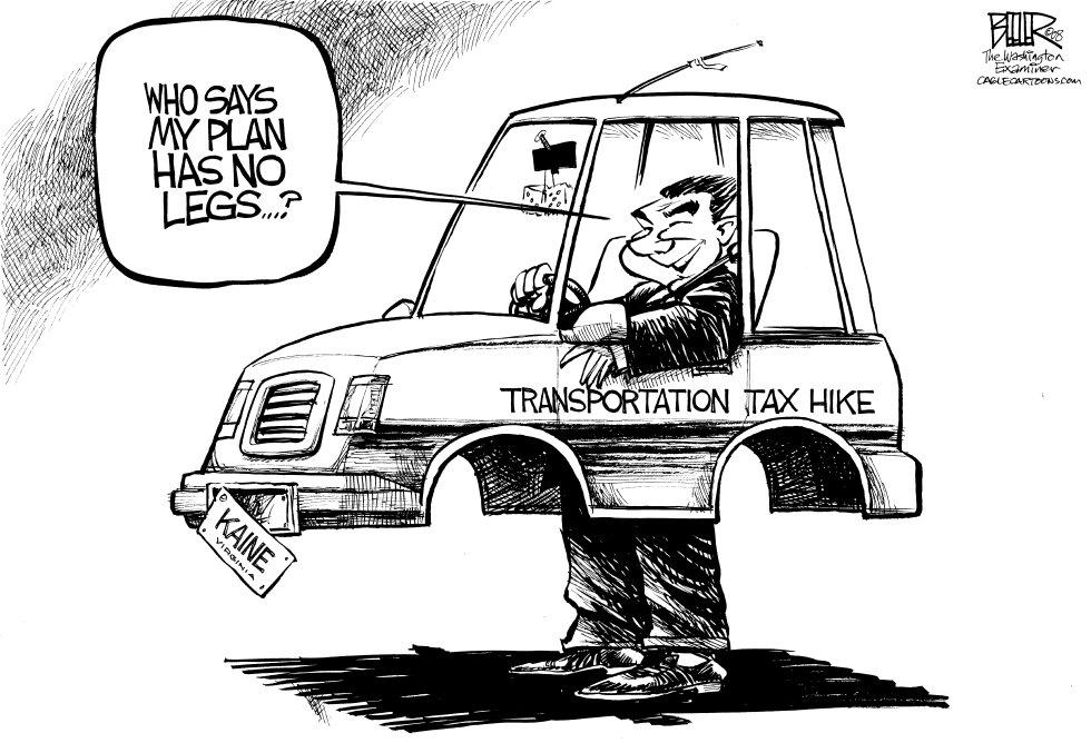 LOCAL VA - Kaine Touts Tax Hike