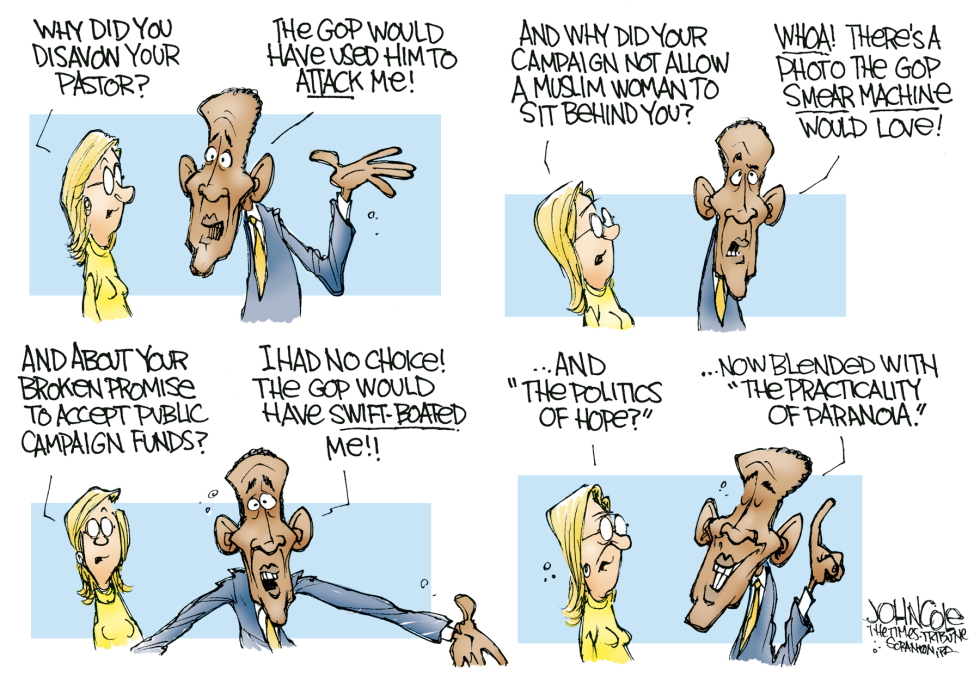 Obama fights smears