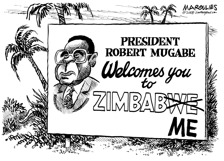 MUGABES ZIMBABWE by Jimmy Margulies