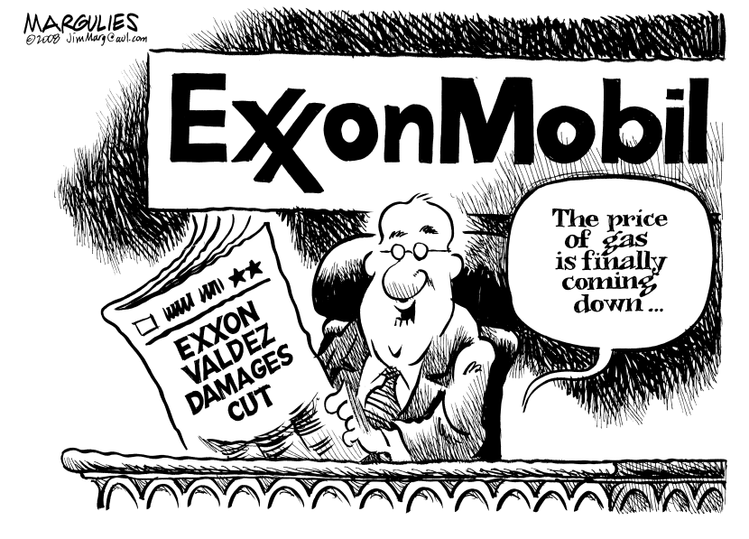 Exxon Valdez Damages Cut