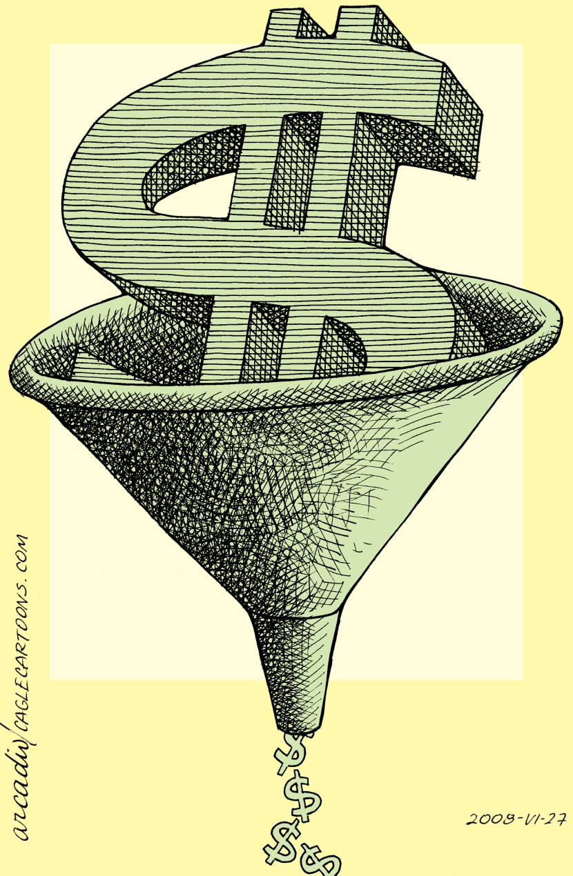 Shrinking Dollar COLOR