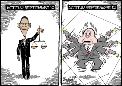 ACTITUD SEPTIEMBRE 10 /  by Bob Englehart