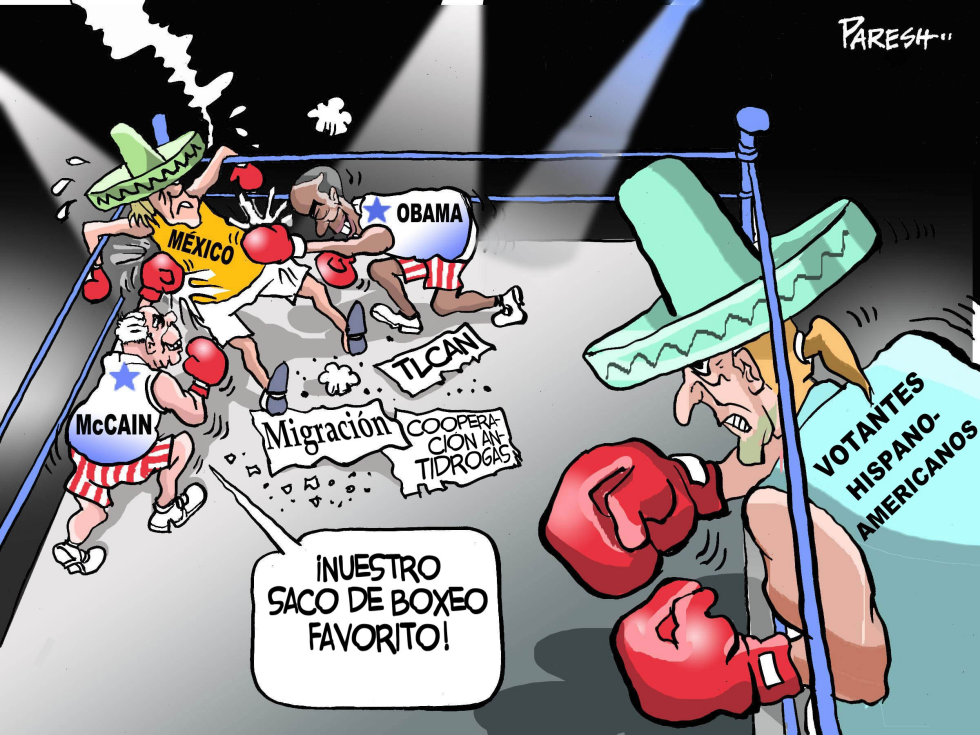 Golpeando a Mexico
