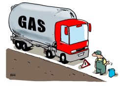OUT OF GAS by Frederick Deligne