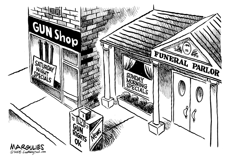 GUN RIGHTS OK by Jimmy Margulies