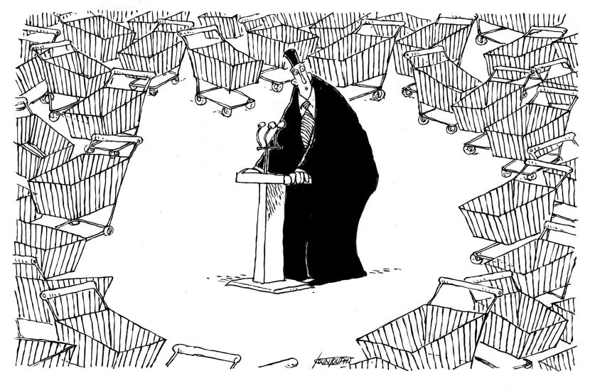 Politician against high prices