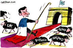 SARKOZY THE SHEPARD -  by Christo Komarnitski