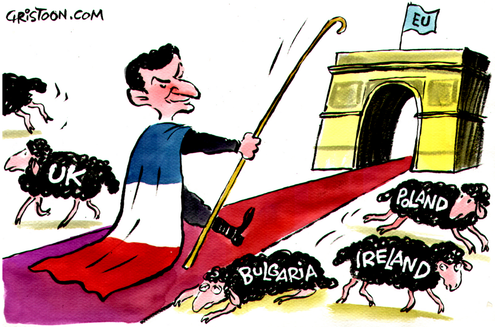 Sarkozy the Shepard - COLOR