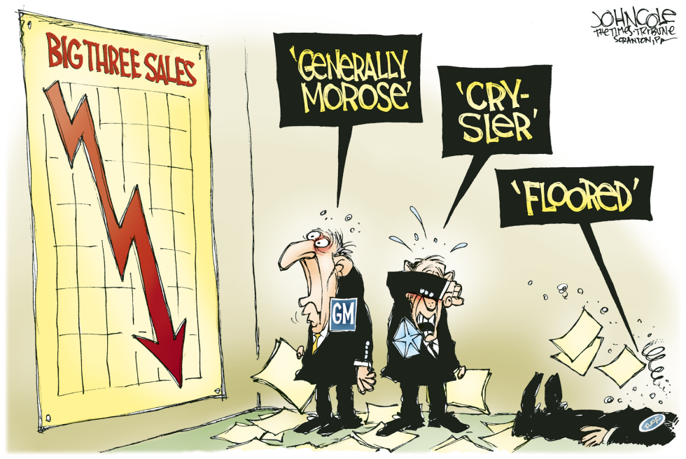 Big Three woes Color