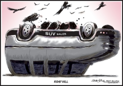 SUVS ROAD KILL by J.D. Crowe