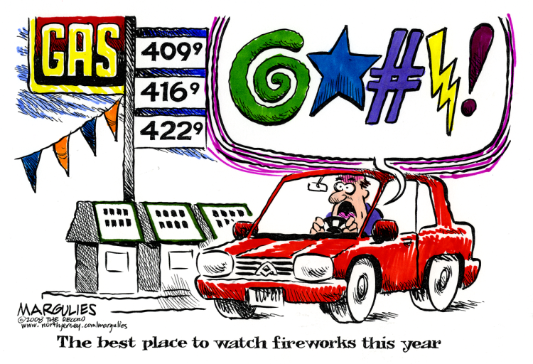 FIREWORKS DISPLAY  by Jimmy Margulies