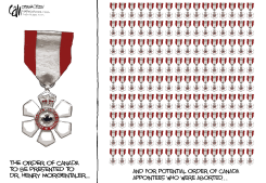 CANADA MORGENTALER AWARD  by Cam Cardow
