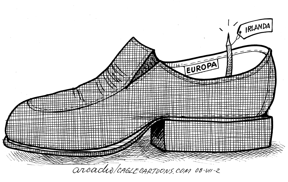 Irlanda clavo en zapato