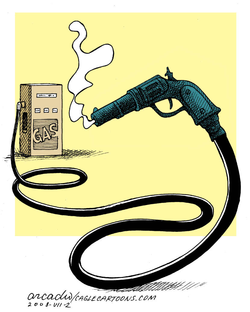 Gasolina con precio matador col