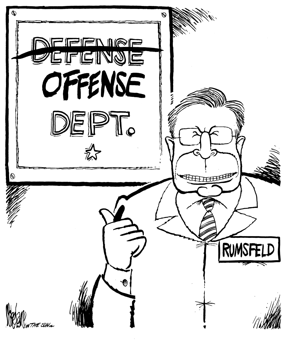  OFFENSE DEPARTMENT by Mike Lane