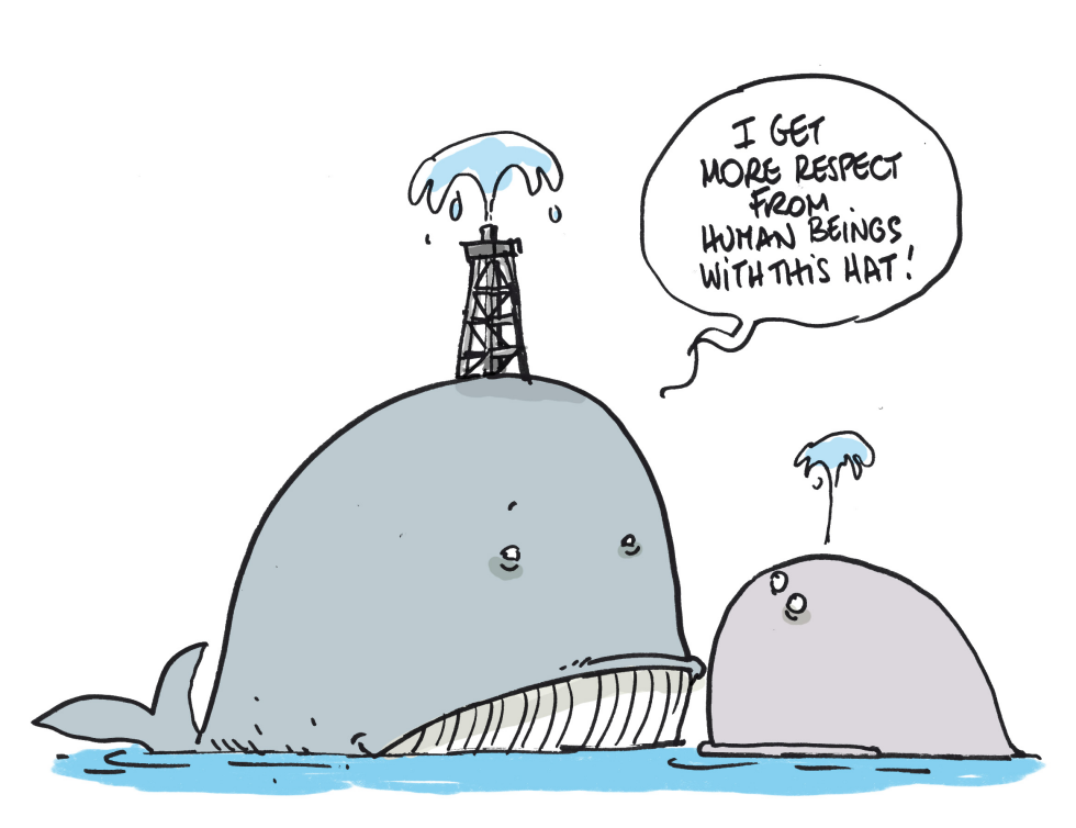 Oil and Whales -color