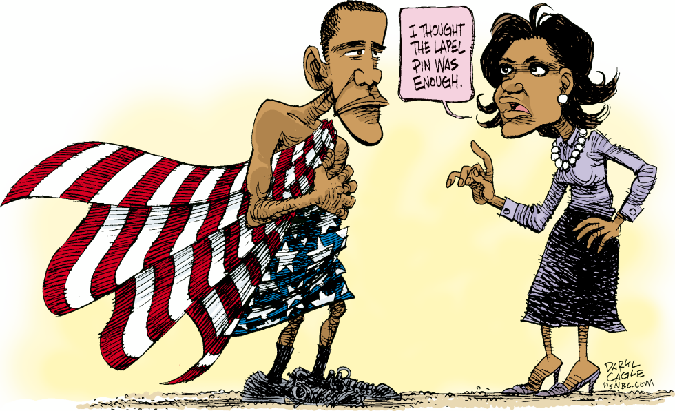 Obama Patriotism Color