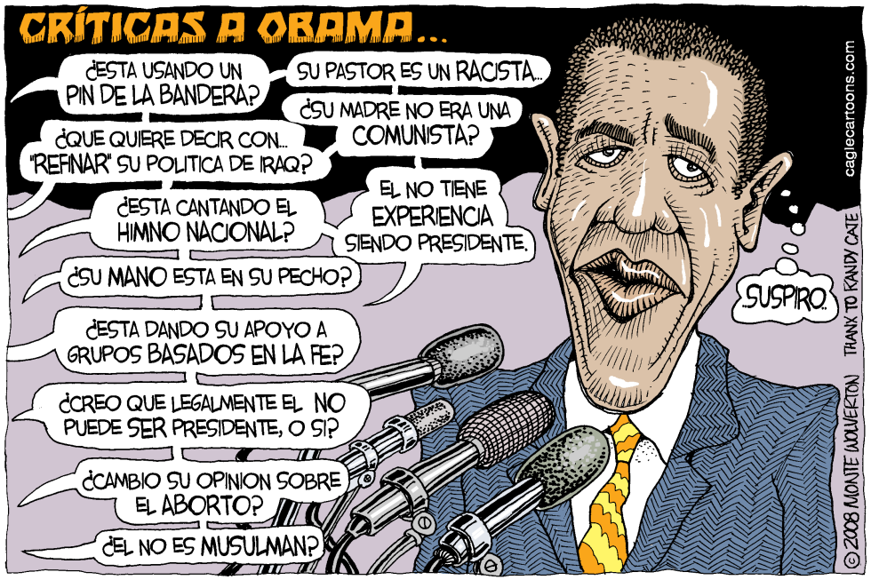 Criticas a Obama / COLOR