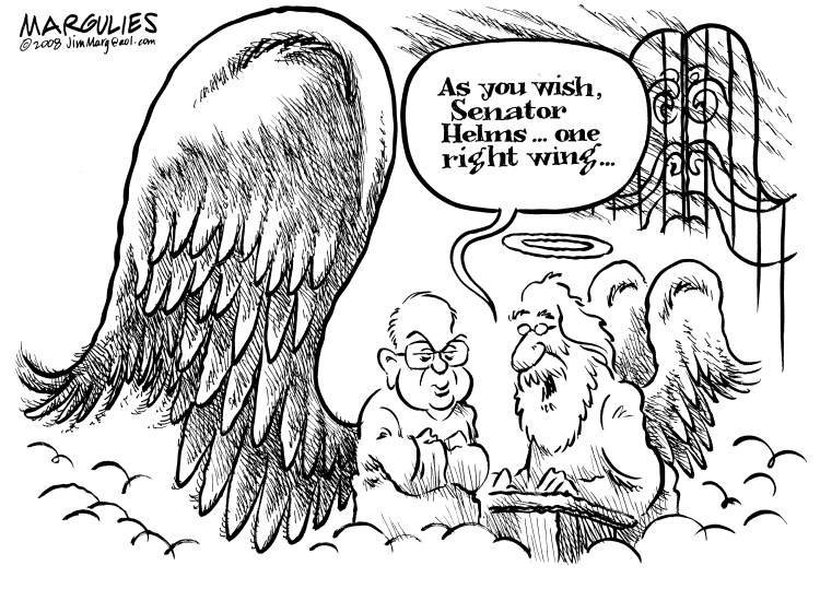 JESSE HELMS by Jimmy Margulies