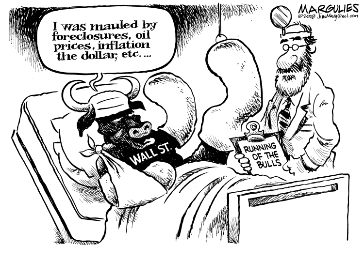 WALL STREET WOES by Jimmy Margulies