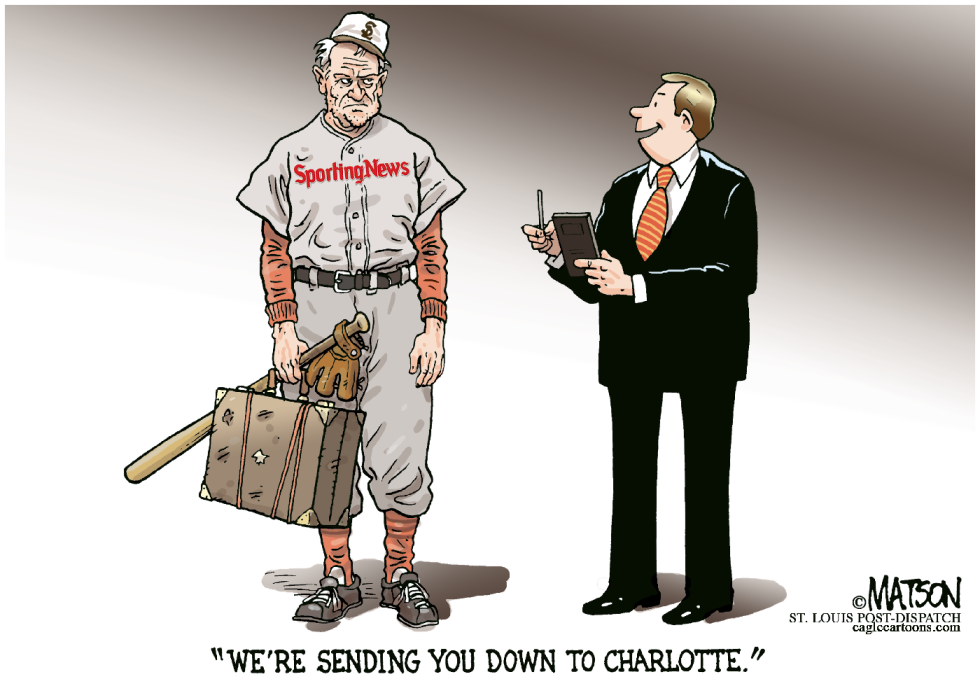 Local MO-The Sporting News Leaves St. Louis-COLOR