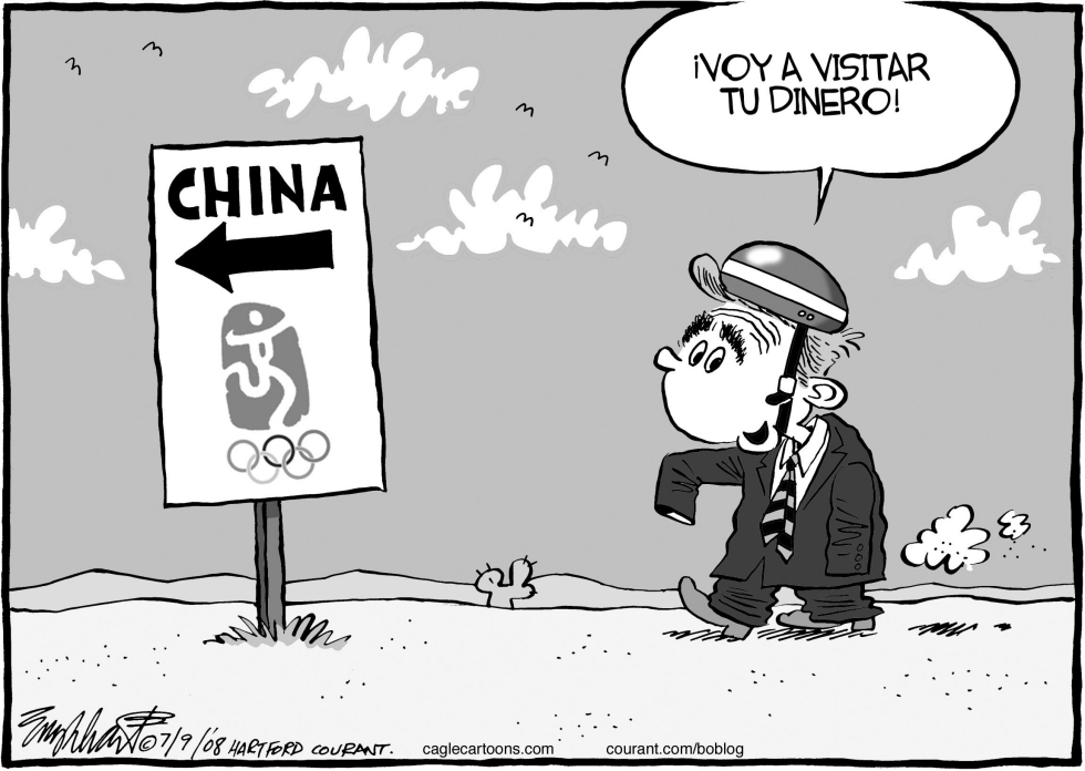Bush va a China