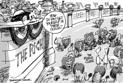 BURNING WEST by Pat Bagley