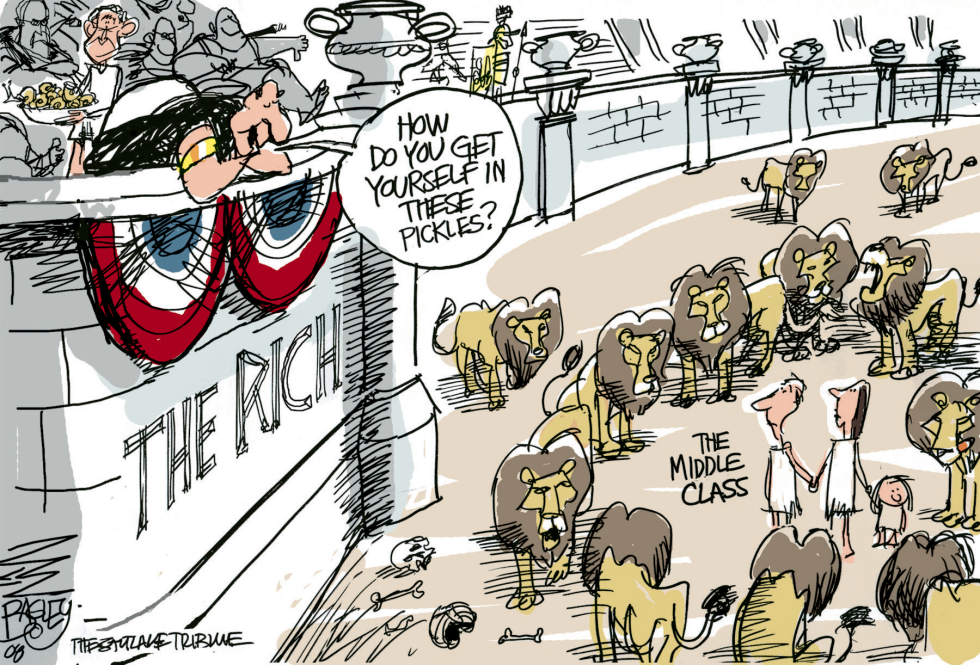 Rich vs Middle Class COLOR