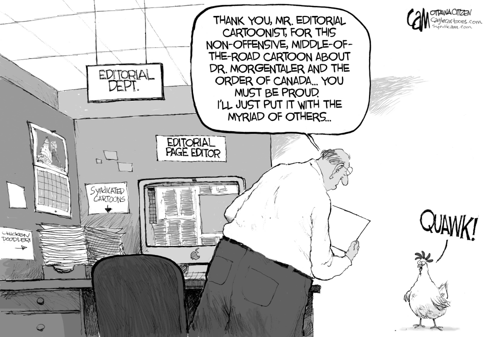CANADA Chicken Cartoonist
