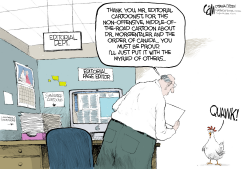 CANADA CHICKEN CARTOONIST  by Cam Cardow