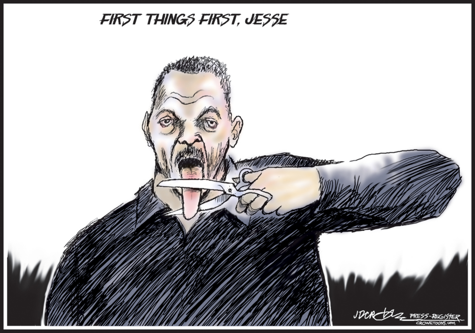 Cut it out, Jesse