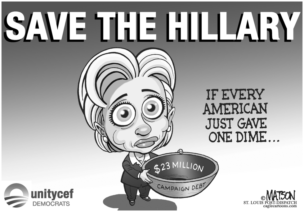  SAVE THE HILLARY by RJ Matson