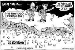 BIG TALK ON IRAN by Monte Wolverton