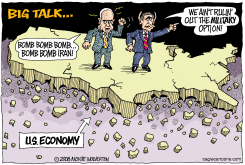 BIG TALK ON IRAN  by Monte Wolverton