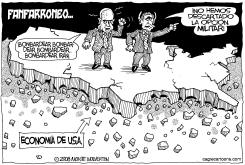FANFARRONEO SOBRE IRAN by Monte Wolverton