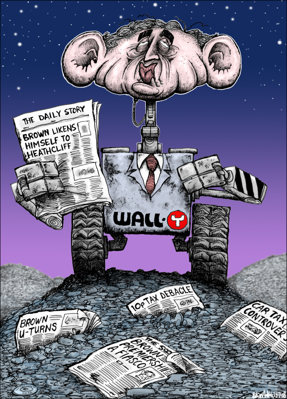 Gordon Brown the Wally and his Continuing Problems