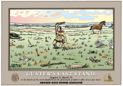 GUSTER'S LAST STAND by R.J. Matson
