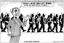 NO CHILD LEFT BEHIND by Monte Wolverton
