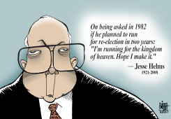 JESSE HELMS MEMORIAL by Randy Bish