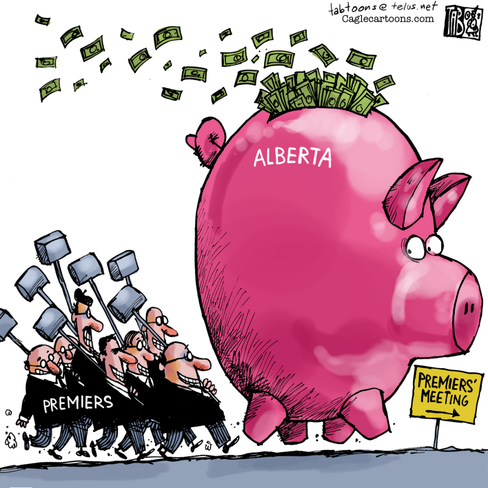 CANADA Alberta Piggy Bank COLOUR