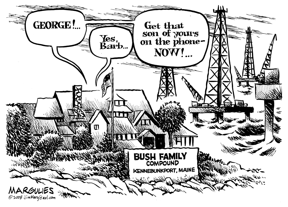 Bushs offshore drilling