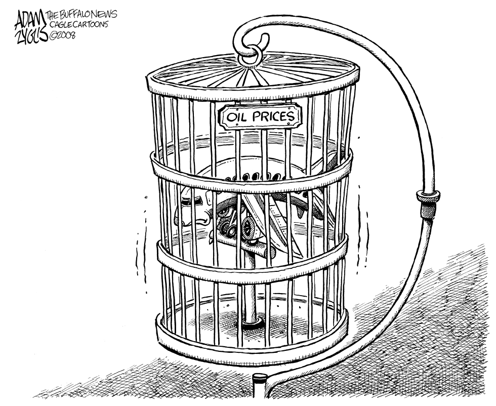  CAGED AIRLINES by Adam Zyglis