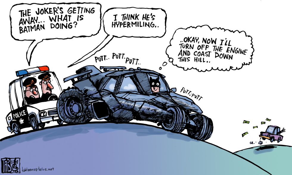 Batman the Gas Saver