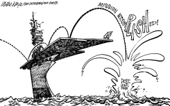 POST WAR by Mike Keefe