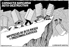 CONDUCTA BANCARIA AUTO-DESTRUCTIVA by Monte Wolverton