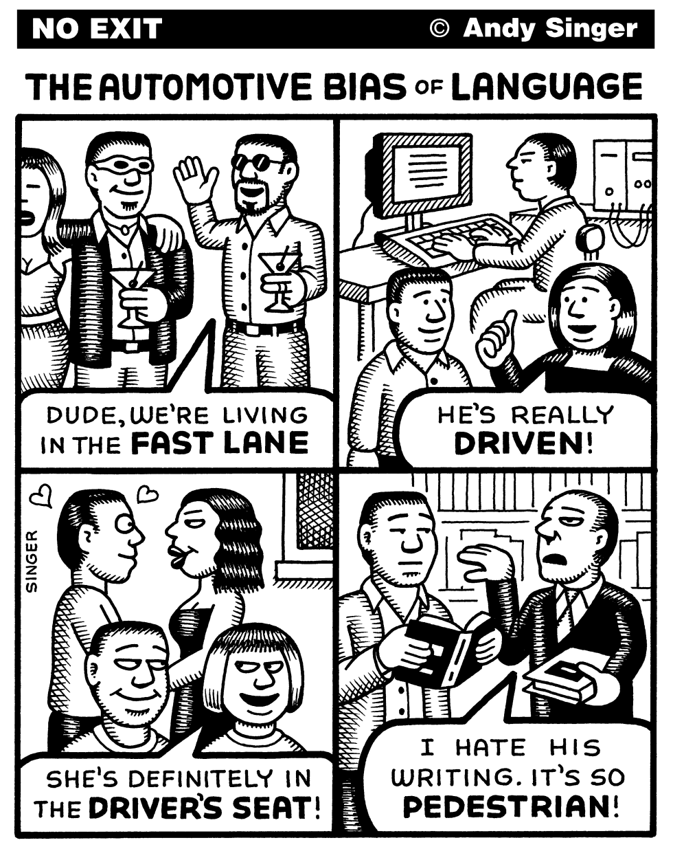 Automotive Bias of Language
